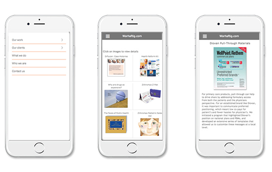 Warhaftig Associates Website